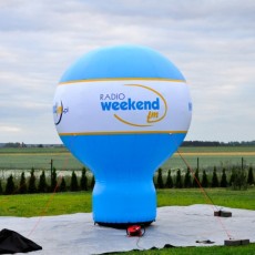 Advertising Balloons 4m Radio Weekend