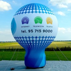 Balon reklamowy taliowany 6m E-CHO