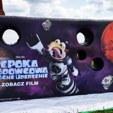 Inflatable wall 4x2,5 Epoka Lodowcowa