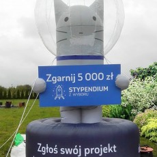 Inflatable cat 2,7m Myszkin