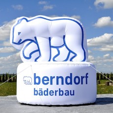 Aufblasbarer Teddybär 3,5m Berndorf