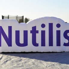 Inflatable logo nutilis 4m