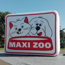 ścianka 6x5,5m Maxi Zoo